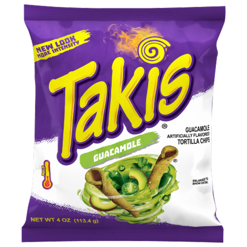 Takis® Fuego Hot Chili Pepper & Lime Tortilla Chips, 4 oz - Food 4 Less