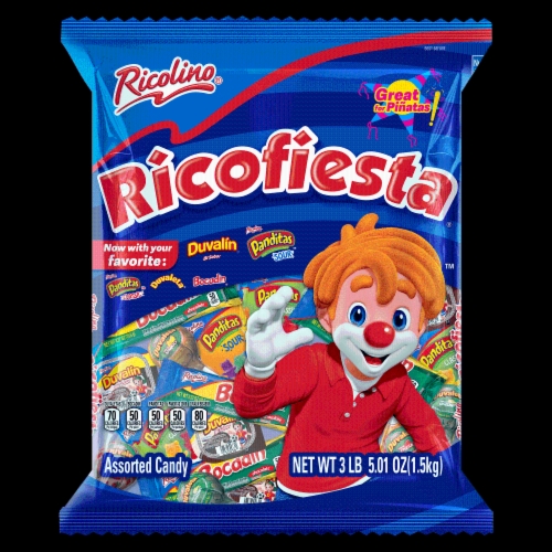 Ricolino® Ricofiesta Assorted Candy Bag Perspective: front