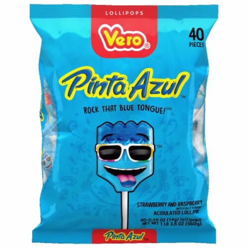 Vero® Pinta Azul™ Lollipops Perspective: front