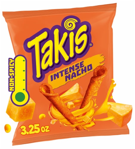 Takis Intense Nacho Cheese Rolled Tortilla Chips