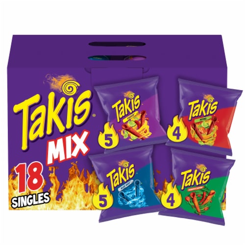 Takis® Fuego Hot Chili Pepper & Lime Tortilla Chips, 4 oz - Kroger