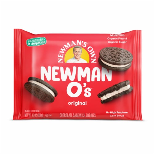 Newman's Own Original Newman-O's Cookies Perspective: front
