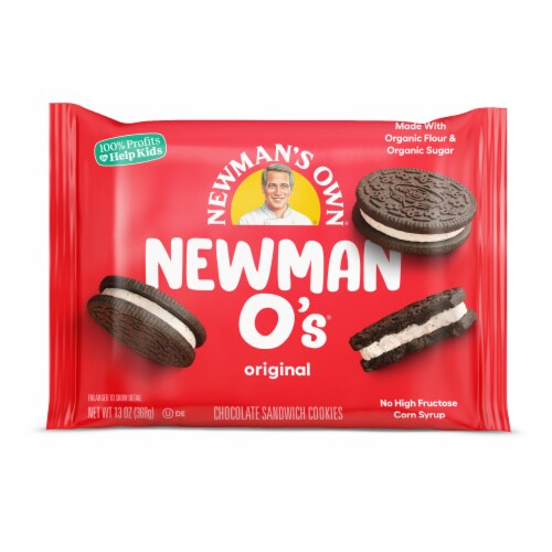 Newman's Own Original Newman-O's Cookies Perspective: front