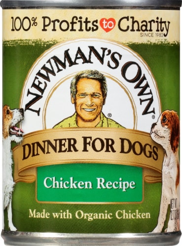 Newman's Own Chicken Formula Dog Food Perspective: front