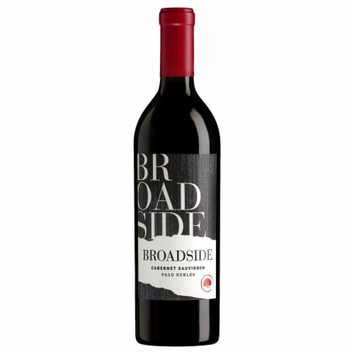 Broadside Cabernet Sauvignon Wine Perspective: front