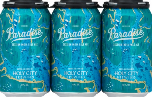 Holy City Brewery Paradise IPA Perspective: front