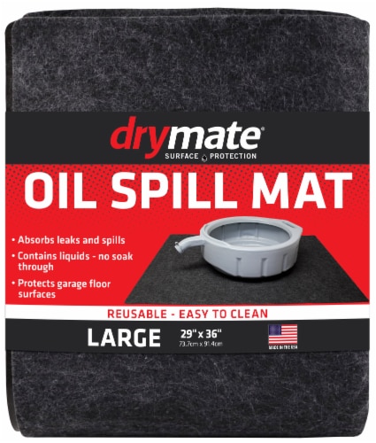Drymate® Large Oil Spill Mat Perspective: front