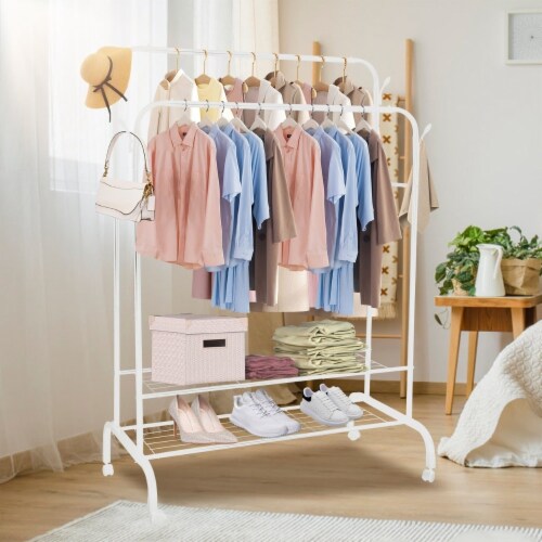 Shop clothes hanging rails outlet