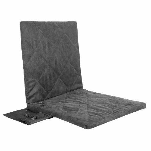 Portable heated seat cushion outlet
