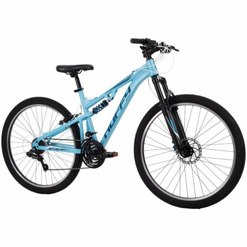 Huffy 26 in. Marker Womens Full Suspension Mountain Bike Blue 1 Fred Meyer