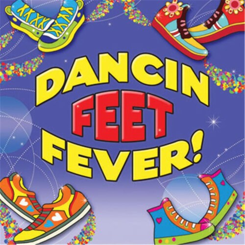 Kimbo Educational KIM9317CD Dancing Feet Fever DJ CD Perspective: front