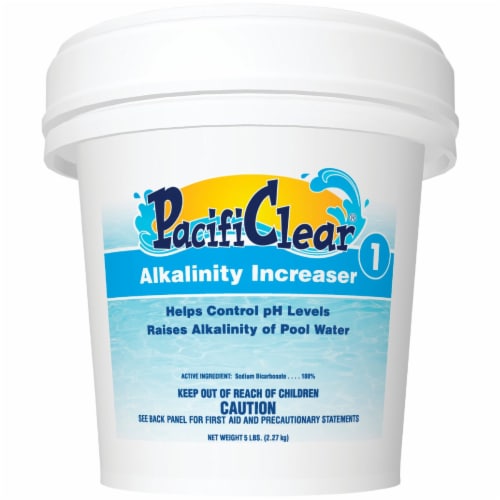 PacifiClear 5 Lb. Alkalinity Increaser Granule F085005040PC Perspective: front