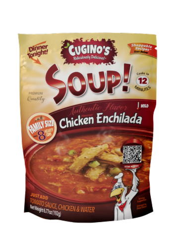 Cugino's® Chicken Enchilada Soup Mix Perspective: front