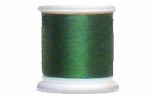 YLI Silk Thread #100 200M Forest Green Perspective: front