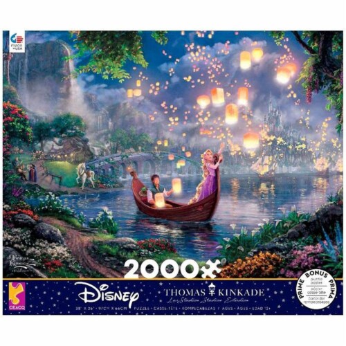 Disney Thomas Kinkaid Disney Tangled 2000 Piece Puzzle, 1 - King