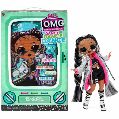 Lol doll black and white hair shop