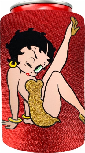 Spoontiques Betty Boop Can Cooler Perspective: front