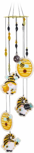Spoontiques Wind Chime - Bee Gnome Perspective: front