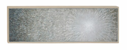Juniper + Iris Grey Modern Abstract Canvas Wall Art Perspective: front