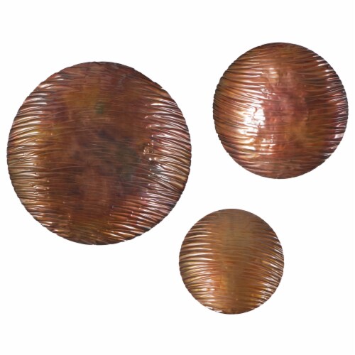 Juniper + Iris Metal Modern Abstract Wall Decor - Bronze Perspective: front