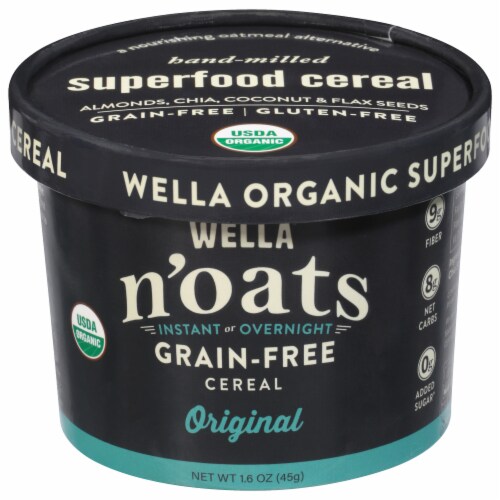 Wella N'oats Organic Superfoods Original Grain-Free Cereal Perspective: front