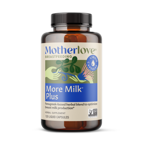 Motherlove® More Milk Plus Herbal Lactation Supplement Perspective: front