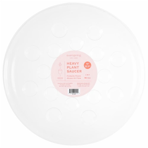 Everspring Heavy Plant Saucer Perspective: front