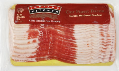 Indiana Kitchen® Natural Hardwood Smoked Bacon Perspective: front