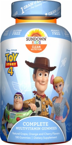 Sundown Naturals Kids Toy Story 4 Multivitamin Gummies Perspective: front
