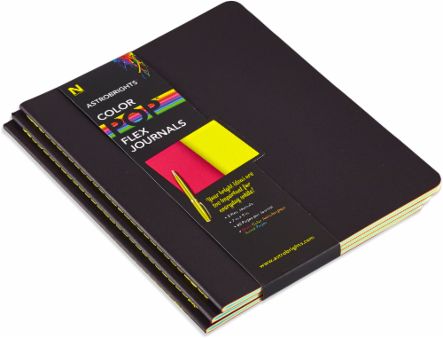 Astrobrights® Color Pop Flex Journals Perspective: front