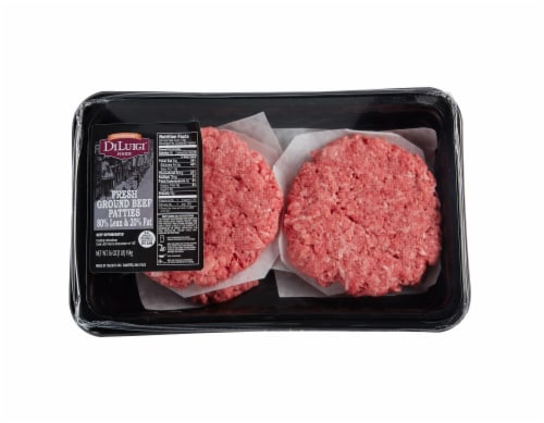DiLuigi Food Beef Patties Perspective: front