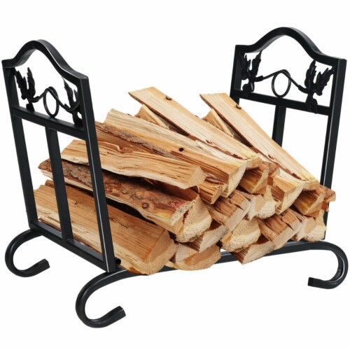 Folding log holder best sale