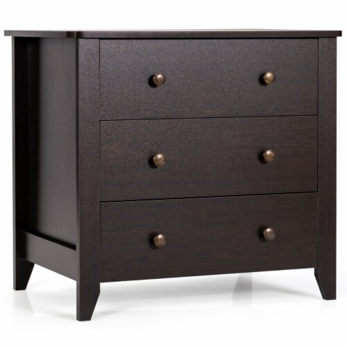 Espresso 3 sales drawer dresser