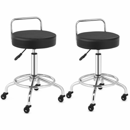 Adjustable work hotsell stool with back