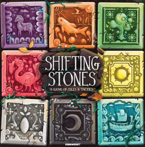 Gamewright Shifting Stones Card Game Perspective: front