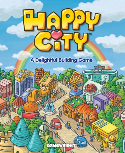 Gamewright Happy City Game Perspective: front