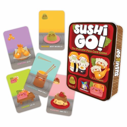 Gamewright Sushi Go! The Card Game Perspective: front
