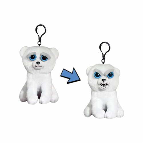 Feisty Pets Karl The Snarl Polar Bear Mini Plush Figure 1 Unit Harris Teeter