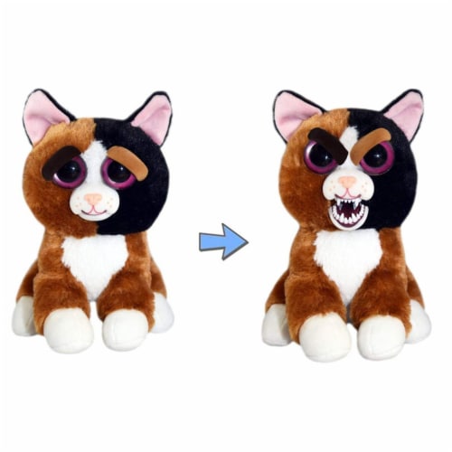 Feisty Pets Mary Monstertruck Calico Cat Growling Plush Figure 1 Unit King Soopers