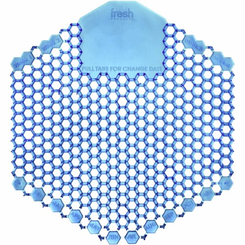 Fresh Products Wave 3D Urinal Screen 3WDS60CBL Perspective: front