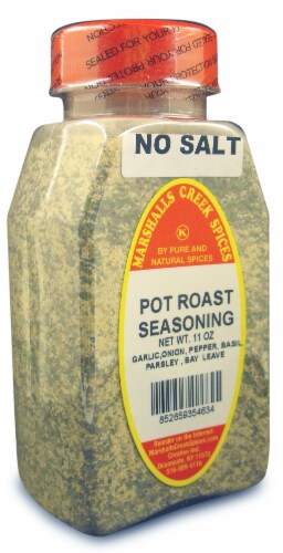 POT ROAST SEASONING NO SALT 11 oz. 3 pack Marshalls Creek Spices Perspective: front
