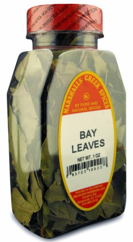 BAY LEAVES 1 oz. Marshalls Creek Kosher Spices Perspective: front