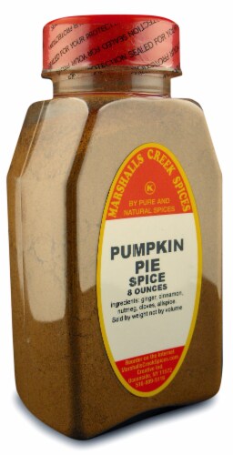 PUMPKIN PIE SPICE 8 oz. Marshalls Creek Kosher Spices Perspective: front