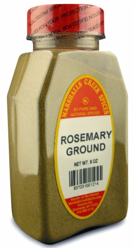 ROSEMARY GROUND 6 oz. Marshalls Creek Kosher Spices Perspective: front