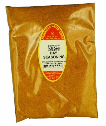 MARYLAND STYLE SEAFOOD SEASONING NO SALT COMPARE/OLD BAY ®11 OZ. Marshalls Creek Spices Perspective: front
