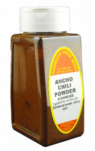 Marshalls Creek Spices ANCHO CHILI POWDER 4 oz Perspective: front