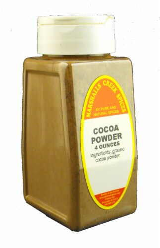 Marshalls Creek Spices COCOA POWDER 4 oz Perspective: front
