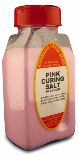 Marshalls Creek Spices PINK CURING SALT 16 oz Perspective: front