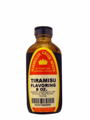 Marshalls Creek Spices TIRAMISU FLAVORING   8 oz Kosher Perspective: front