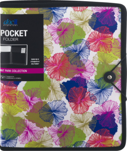 Doc It Bryant Park 8-Pocket Organizer - Assorted Perspective: front
